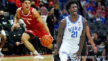 Q&A: NBA Draft prospects Johnny Davis, AJ Griffin on workouts with Spurs and more - KENS5.com