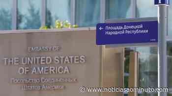 Nova morada da embaixada dos EUA em Moscovo honra separatistas ucranianos - Notícias ao Minuto