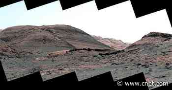 NASA Mars Rover Snaps Flaky, Funky 'Scientifically Fascinating' Landscape     - CNET