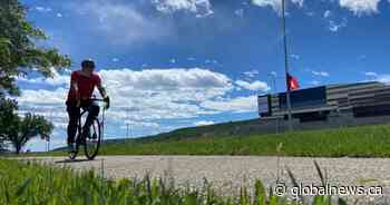 Father cycling across Canada to find cure for heart condition that devastated family
