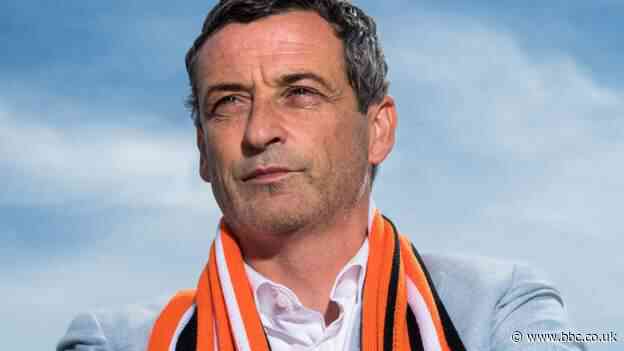 Jack Ross: New Dundee Utd head coach vows to thrive on pressure for 'consistent success' - BBC