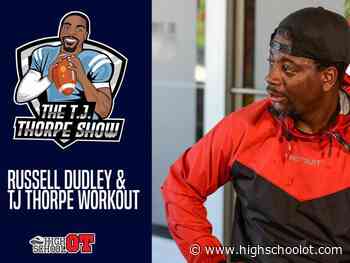 The TJ Thorpe Show S1, E4: Russell Dudley puts TJ through a football workout - HighSchoolOT
