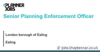 Senior Planning Enforcement Officer job with London borough of Ealing | 34075 - The Planner