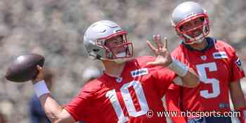 Scott Zolak: Mac Jones reminding some Patriots of Tom Brady with strong spring - NBC Sports Boston