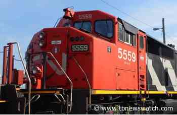 A CN freight train derailed west of Thunder Bay - Tbnewswatch.com