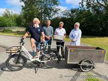 Neues E-Bike für "Essen auf Rädern" | Langeoog Aktuell - Langeoog News