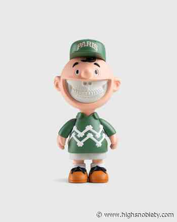 Garage Works Industries x Highsnobiety – Not In Paris 4 Charlie Grin Figure Green - Highsnobiety