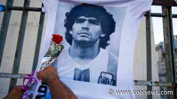 Medical Staff in Argentina to Be Tried for Maradona Death - Voice of America - VOA News