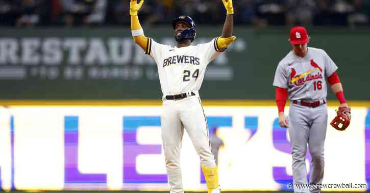 Lauer gives up a pair of home runs as the Brewers lose to Cardinals, 5-4