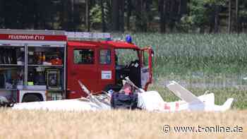 Flugzeugabsturz bei Schwabach – zwei Tote - t-online - Nürnberg