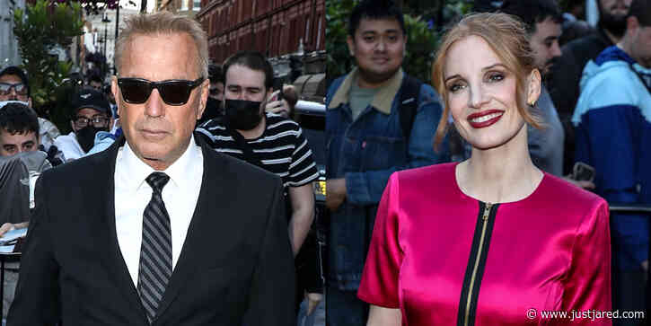 Jessica Chastain, Kevin Costner & More Stars Celebrate Paramount+'s Launch At Dinner Party in London