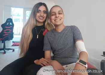 ‘I have no choice but to fight it’: Brave teenager tells of cancer battle