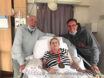 Runner raises £5,300 for Blackburn hospital charity after mum's stroke