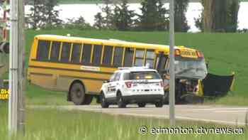 School bus crash under investigation in St. Albert - CTV News Edmonton
