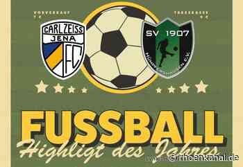 Fußballhighlight des Jahres - Hümpfi gegen Jena - Sportfest in Hümpfershausen 1. - 3.7.22 - Rhönkanal