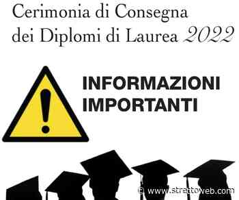 Università Messina, cerimonia consegna diplomi: elenco studenti e date per il ritiro delle toghe - StrettoWeb