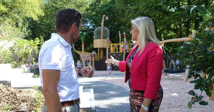 Neuer Spielplatz in Priesendorf