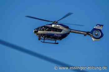 Festnahme in Neckartenzlingen - Mit Hubschrauber Tatverdächtigen entdeckt - esslinger-zeitung.de