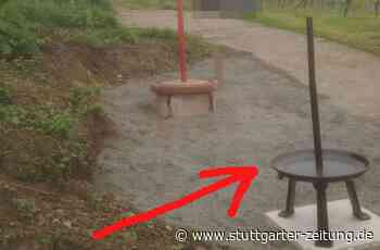 Diebstahl in Heidelberg: 250 Kilogramm schweres Teil einer Statue gestohlen - Stuttgarter Zeitung