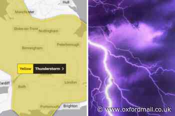Oxfordshire weather: Hour-by-hour weather forecast
