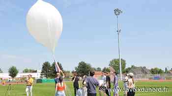 Somain : un ballon-sonde lancé dans le ciel par les collégiens de Victor-Hugo - La Voix du Nord