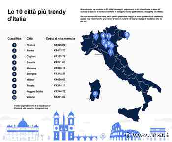 Cagliari è 3/a città più trendy d'Italia, costo vita basso - Agenzia ANSA