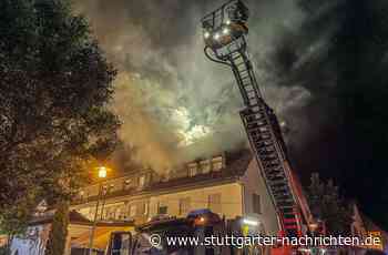 Feuer in Renningen: Blitzeinschlag verursacht Brand – 50.000 Euro Schaden - Stuttgarter Nachrichten