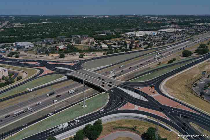 Newest 'diverging diamond' interchange opens at I-35 and Parmer