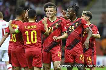 Nieuwe FIFA-ranking: België blijft op de 2e plaats