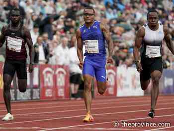 Andre De Grasse has COVID, will miss national championships in Langley - The Province