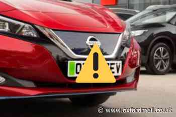Oxford court fines man for not having number plate