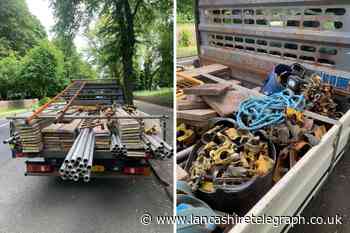 Unsecure load on vehicle likened to truck in  ‘Final Destination’ movie