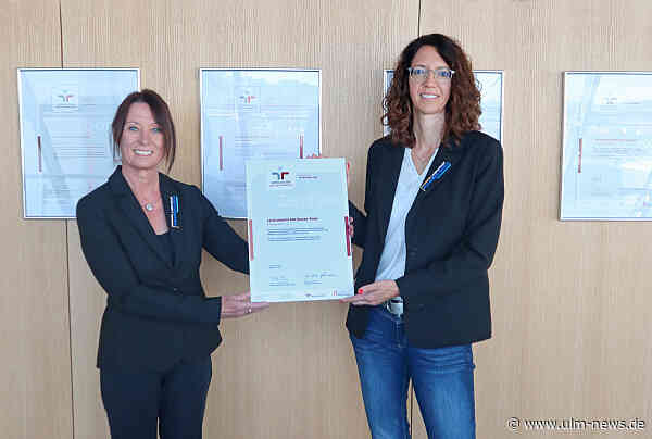 Landratsamt Alb-Donau-Kreis erneut für familienfreundliche Arbeitsbedingungen ausgezeichnet