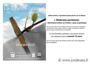 Exposition – La grande Lessive Médiathèque François Mitterrand – Annoeullin Annœullin - Unidivers
