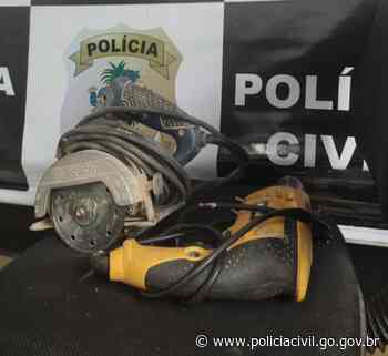 Em Ceres, Polícia Civil recupera objetos furtados e prende dois suspeitos - Polícia Civil do Estado de Goiás (.gov)