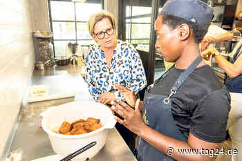 Dresden: Barbara Klepsch in der Backstube, aber beim Englisch hapert's - TAG24