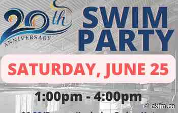 Sundre & District Aquaplex – 20th Anniversary Swim Party - ckfm.ca