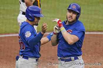 Rivas slam, Happ and Wisdom homer, Cubs rout Pirates 14-5 - Dawson Creek Mirror