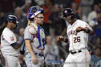 Astros' Siri posts, deletes profane tweet after admiring HR - Dawson Creek Mirror