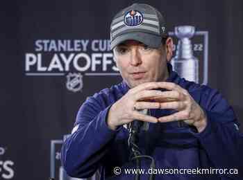 Oilers' Woodcroft says minors prepared him for coaching success - Dawson Creek Mirror