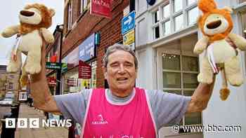 Coventry great-grandfather halfway through charity walk - BBC