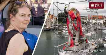 Lindau: Heftige Kritik an Kunstaktion am Lindauer Löwen - Schwäbische