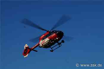 Arbeitsunfall in Albstadt: Rettungshubschrauber bringt 40-Jährigen ins Krankenhaus - Zollern-Alb-Kurier