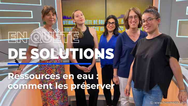 Comment préserver nos ressources en eau? C'est le thème de notre émission En quête de Solutions
