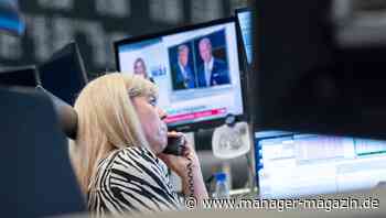 Kurssturz im Dax geht weiter, Deutsche-Bank-Aktie mit Kursrutsch an der Börse