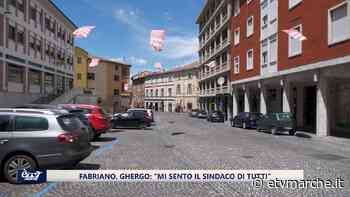 Fabriano. Ghergo: "Mi sento il sindaco di tutti" - VIDEO - Redazione ETV Marche