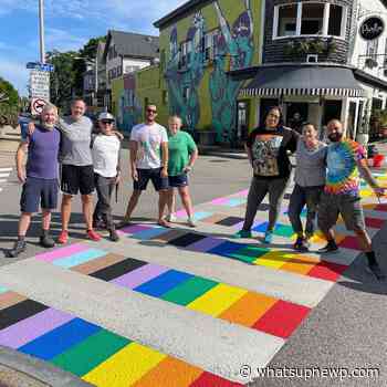 Rhode Island's first rainbow crosswalk leads you to Newport's Equality Park - What'sUpNewp