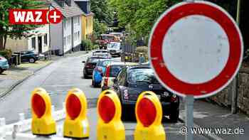 Sonnenschein in Witten abgesackt – Straße wieder freigegeben - WAZ News
