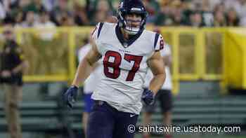 release tight end Kahale Warring, open spot for Brandon Dillon - Saints Wire