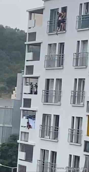 Ces habitants sauvent la vie d'une femme suspendue au septième étage d'un immeuble à Nice